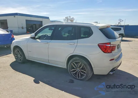 2016 BMW X3 xDrive28I из США, поврежденный, VIN 5UXWX9C57G0D78278